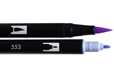 Tombow Dual Brush Pen - Mist Purple