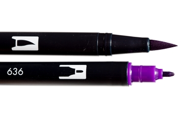 Tombow Dual Brush Pen - Imperial Purple