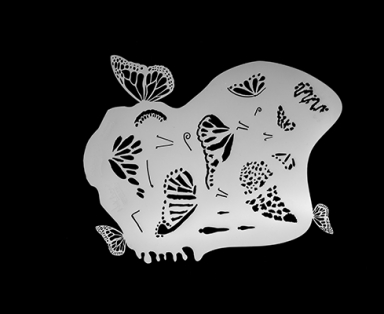 INFIL Stencil - Monarch Butterfly