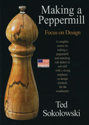 Making a Peppermill by Ted Sokolowski - DVD