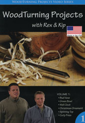 Woodturning Projects with Rex and Kip #1-DVD