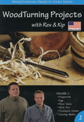 Woodturning Projects with Rex and Kip #2-DVD