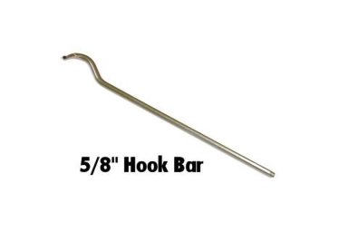 Hollow Roller® Hook Bar - 5/8"