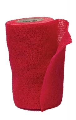 4" Cohesive Wrap - Red