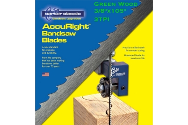 Green Wood 105" x 3/8" 3TPI Bandsaw Blade