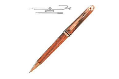 Fun Designer Pen (5) Copper Plated