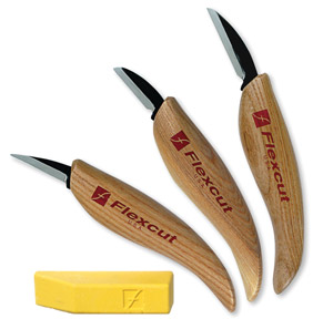 Flexcut 3-Knife Starter Set