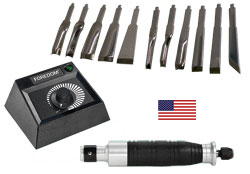1/3hp TX Dial Control Chisel Handpiece Kit