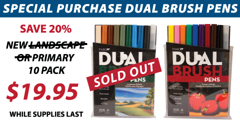 Special Pkg Dual Brush Pen