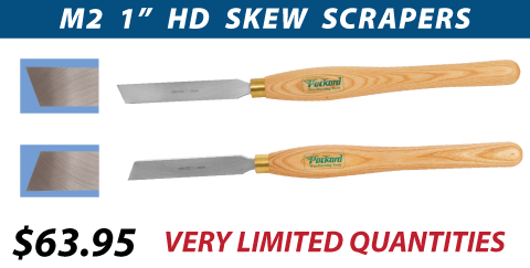 Packard 1" HD Skew Scrapers