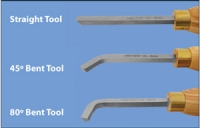 Set of all 3 Packard Hollowing Tools