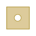 Sorby TurnMaster TiN/HSS Square Cutter