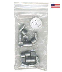 Beall Pkg 6 Treen Fitting Sets