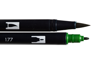 Tombow Dual Brush Pen - Dark Jade