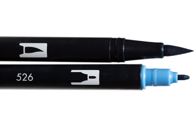 Tombow Dual Brush Pen - True Blue