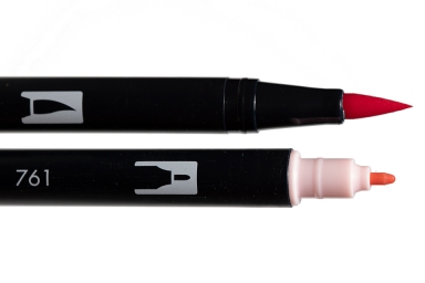 Tombow Dual Brush Pen - Carnation