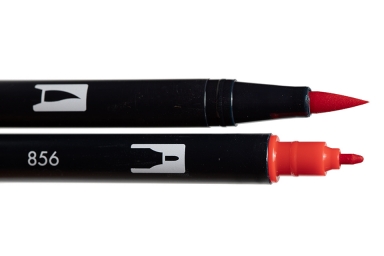 Tombow Dual Brush Pen - Chinese Red