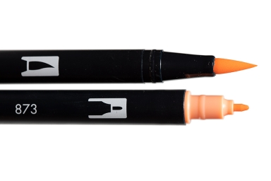 Tombow Dual Brush Pen - Coral
