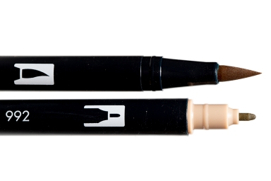 Tombow Dual Brush Pen - Sand