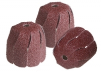 Three 320 Grit Small Round Sleeves