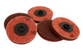 2" V. Fine Grit Power Lock Buffing Discs (pkg. Of 5)