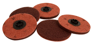 3" V. Fine Grit Power Lock Buffing Discs  (pkg. Of 5)