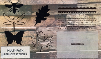 Agar Variety Stencil Pack- 7 pc set
