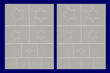 Agar Stars Stencil Pack