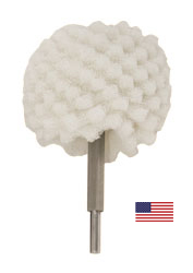 White (NA) 3" Buffing Ball