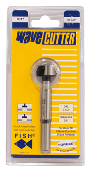 7/8" Wave Cutter Forstner Bit