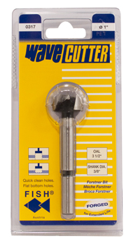 1" Wave Cutter Forstner Bit