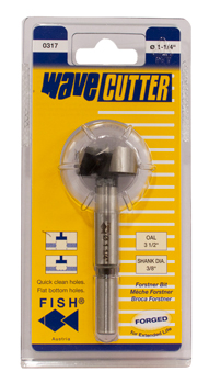 1-1/4" Wave Cutter Forstner Bit