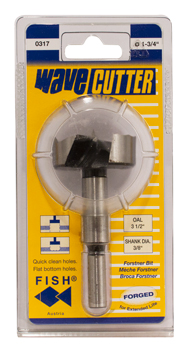 1-3/4" Wave Cutter Forstner Bit