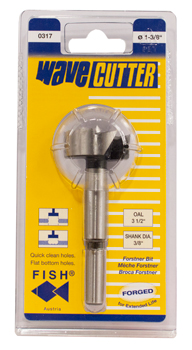 1-3/8" Wave Cutter Forstner Bit