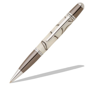 Gatsby Twist Pen - Chrome/Gun Metal