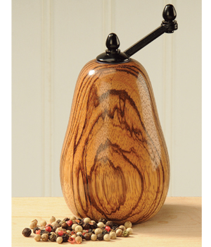 3-1/2" Black Midi Salt/Pepper Mill