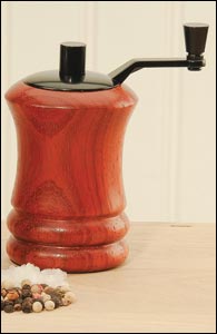 Black Enamel Tabletop Salt/Pepper Kit