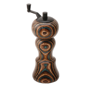 6" Black Tabletop Salt / Pepper Kit