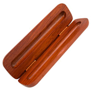 Rosewood Finish Single Pen Box