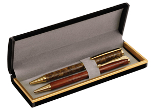Black Velour Pen Box