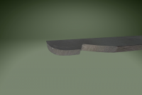 Packard Round Nose Side Cutting Scraper