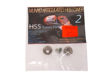Pkg of 2 Munro Hollower2 HSS Cutters