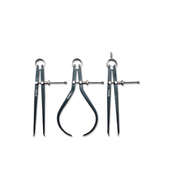 Set of 3  Premium 8" Calipers/Divider