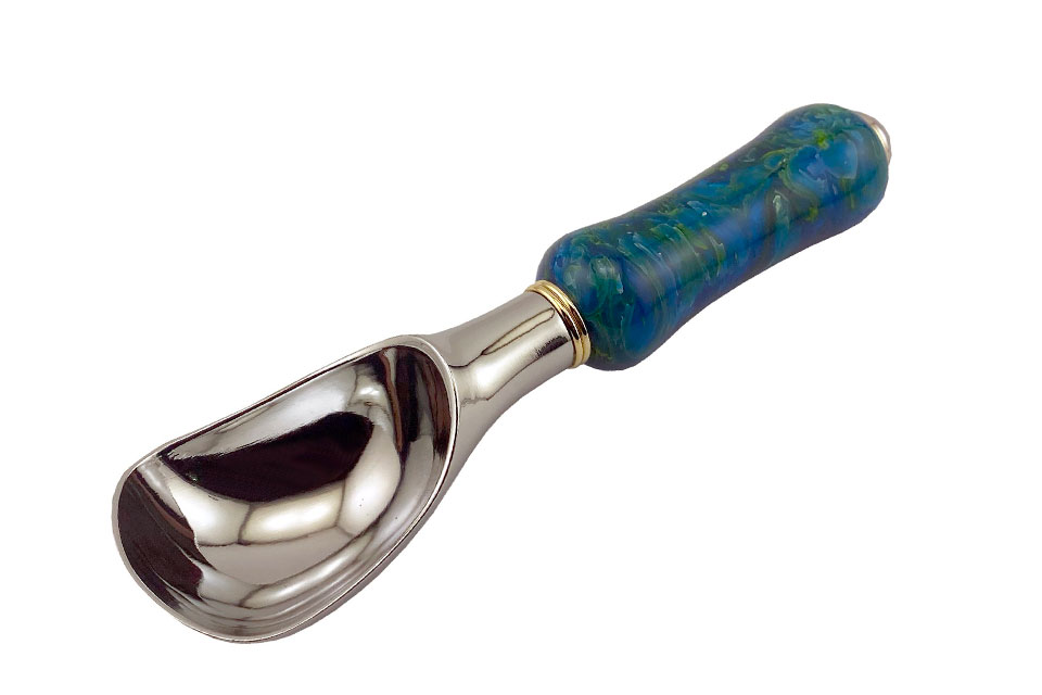 WoodRiver - Stainless Steel Paddle Ice Cream Scoop Turning Kit