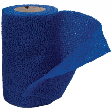 4" Cohesive Wrap - Blue