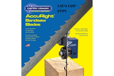 Carter 1/2"x105" 3TPI Bandsaw Blade