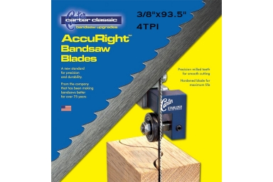 Carter 3/8"x93.5" 4TPI Bandsaw Blade