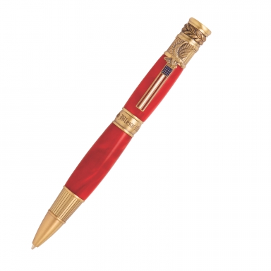 Amer Patriot Twist Pen Kit - Antq Brass