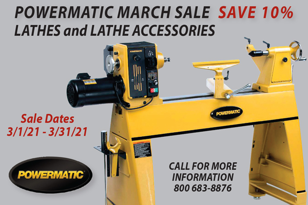 POWERMATIC MARCH LATHE SALE