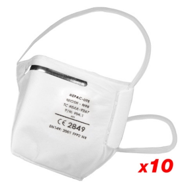 N95 Disposable Dust Masks - Pkg 10